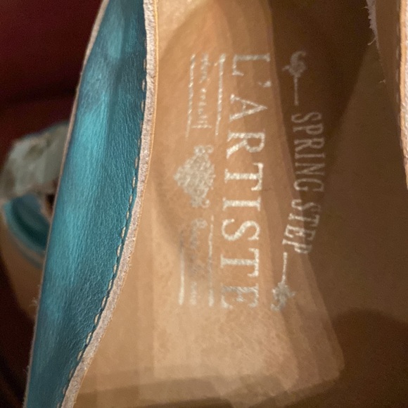 CHECK THESE OUT! Spring Step L'Artiste Floral Slip-on Platform Shoes - Picture 3 of 7